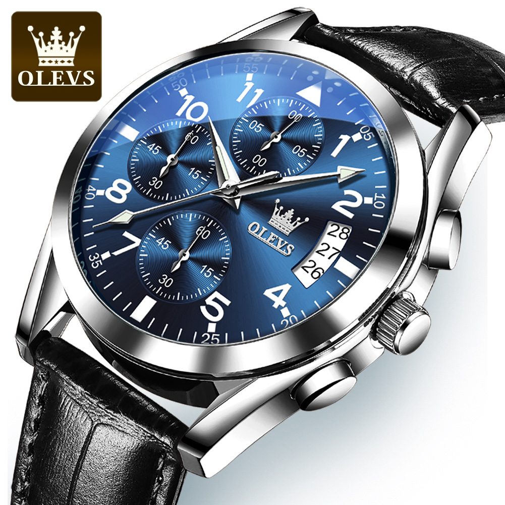 Luxury Watch Magazine - ساعة يد رجالية فاخرة OLEVS 2878