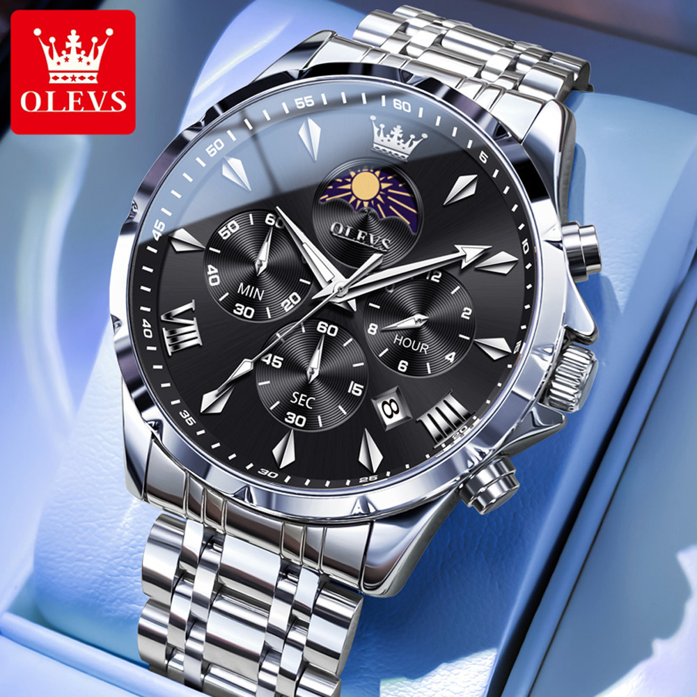 Luxury Watch Investment - ساعة رجالية من ماركة OLEVS 3653