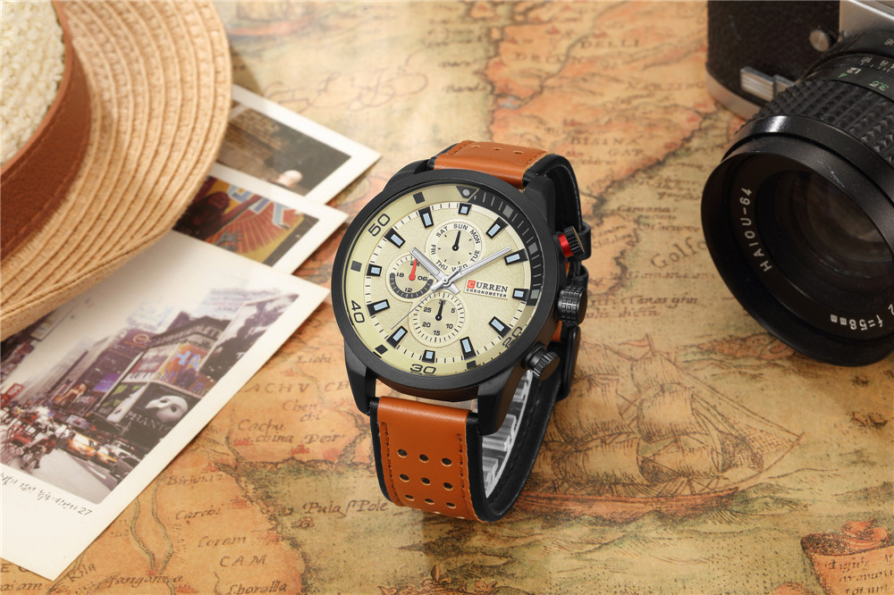 CURREN-ساعة رجالية أنيقة ، كوا - مراجعة Luxury Watch Investment وسعره