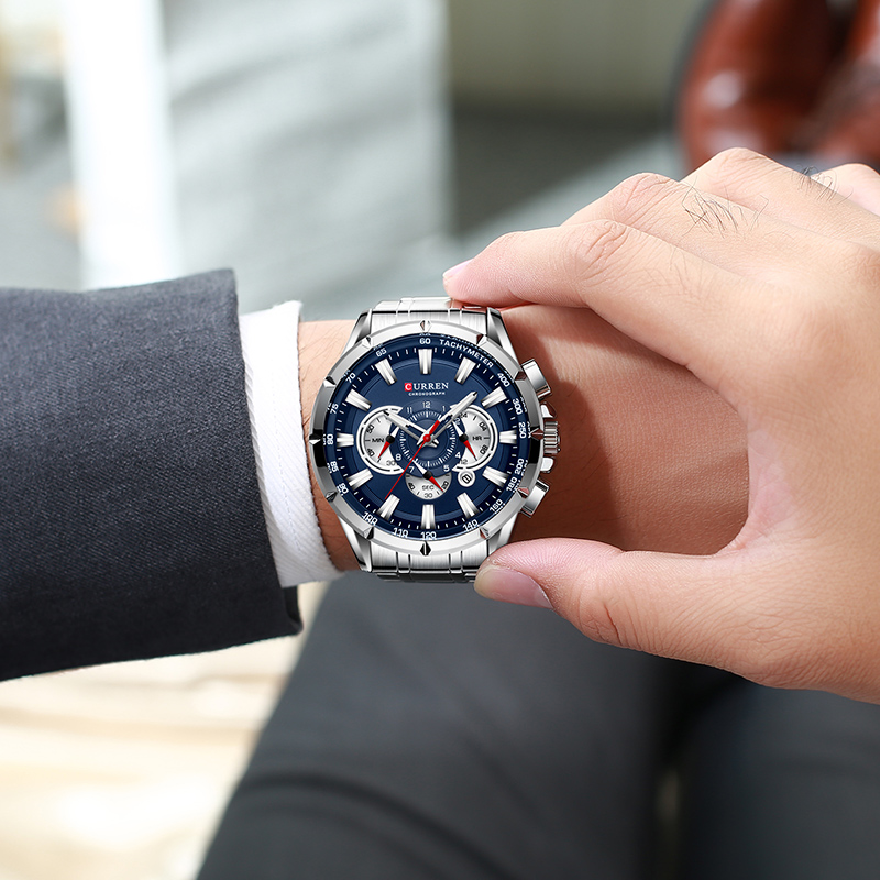 CURREN ساعة معصم الرجال مقاوم  - مراجعة Luxury Watch Investment وسعره
