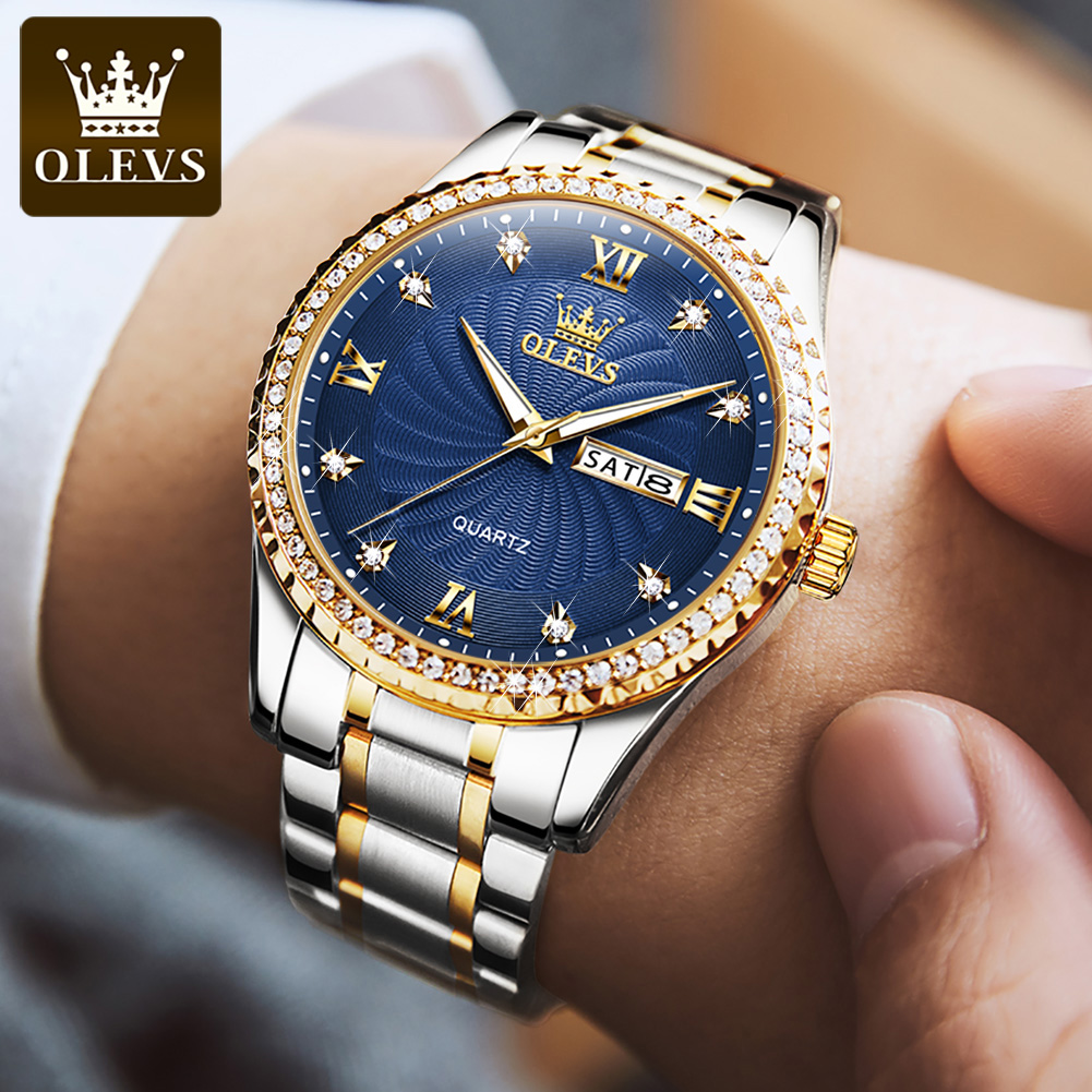 ساعة يد رجالية فاخرة من OLEVS  - مراجعة Luxury Watch Investment وسعره