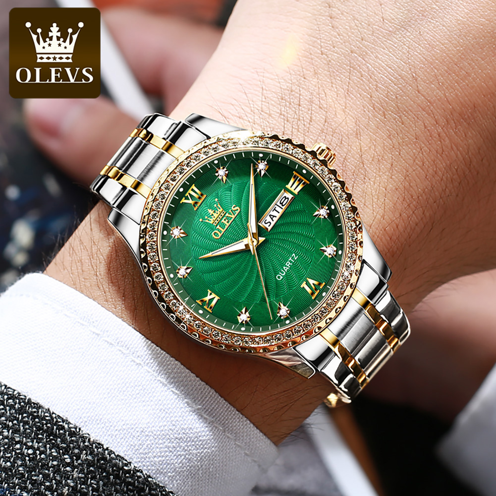 ساعة يد رجالية فاخرة من OLEVS  - مراجعة Luxury Watch Investment وسعره