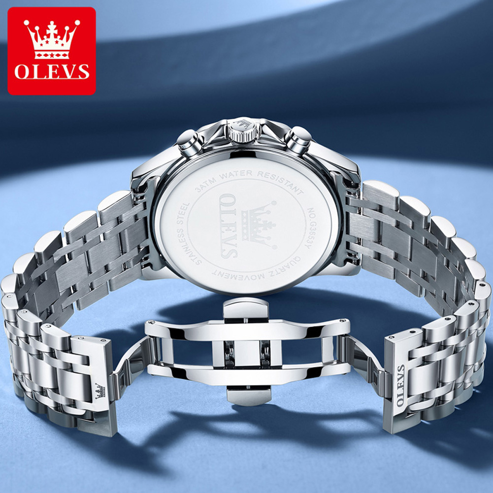 ساعة رجالية من ماركة OLEVS 365 - مراجعة Luxury Watch Investment وسعره