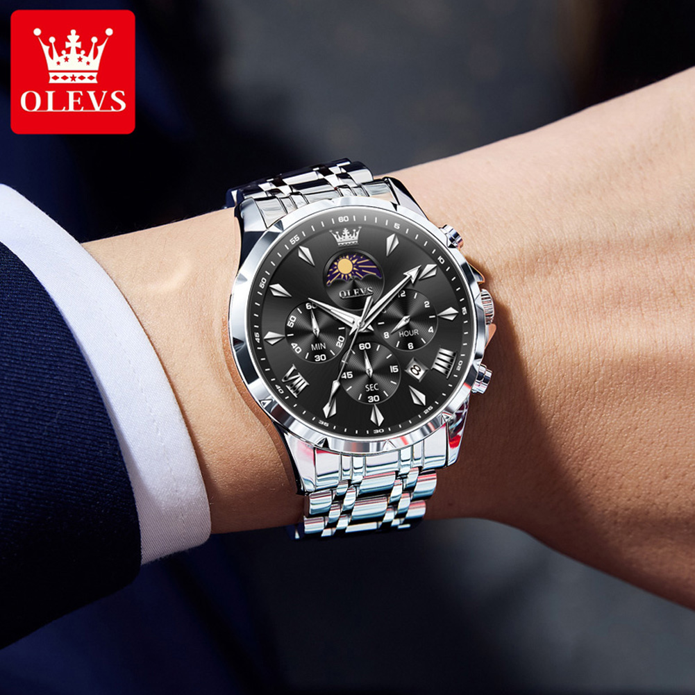 ساعة رجالية من ماركة OLEVS 365 - مراجعة Luxury Watch Investment وسعره