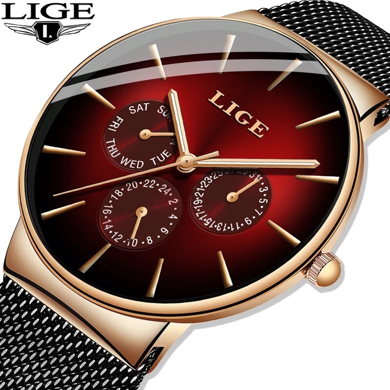 ساعات رجالية عصرية جديدة من LI - مراجعة Luxury Watch Top 10 وسعره