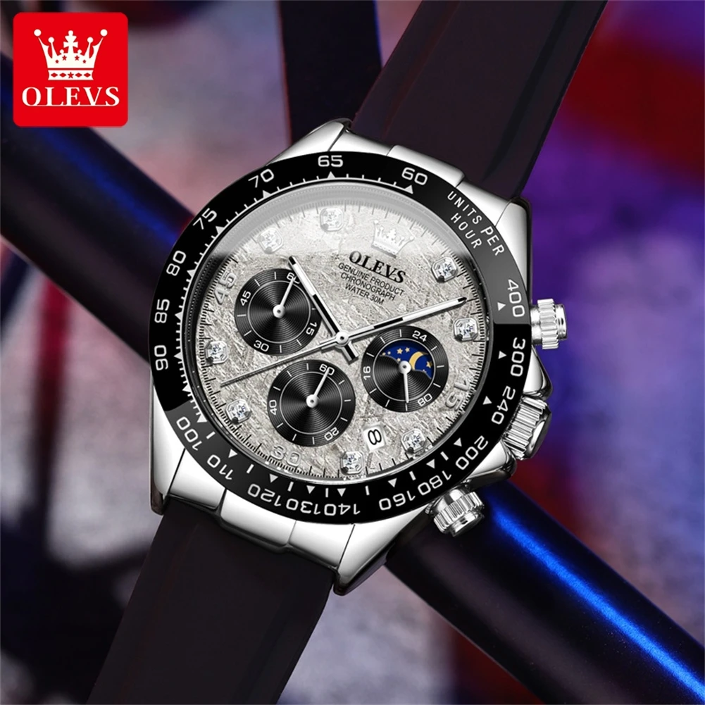 ساعة رجالية OLEVS 2875 كرونوغر - مراجعة Luxury Watch Investment وسعره